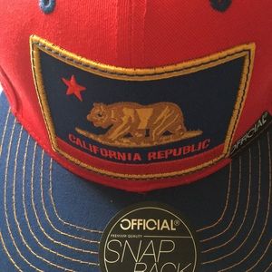 New!! Official California Republic Snapback